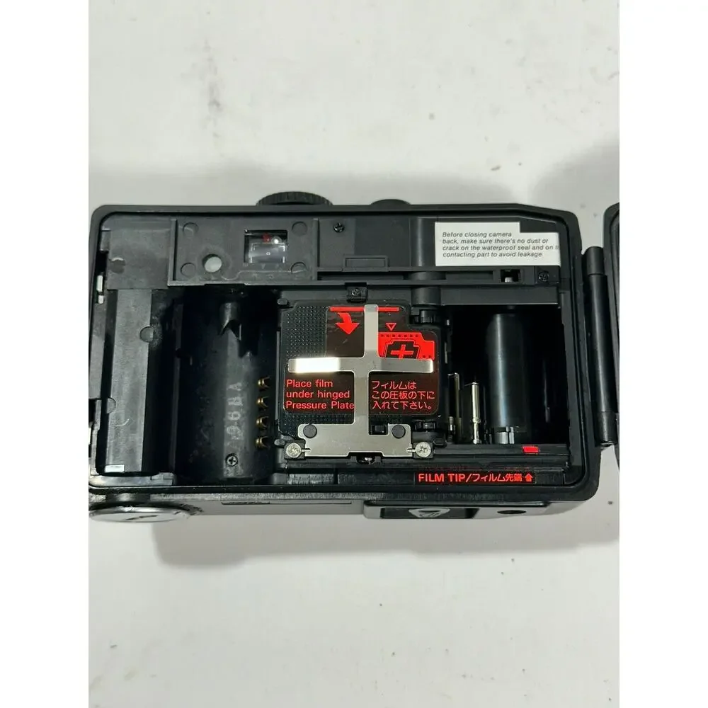 Nikon Action Touch camera Black 35mm‎ 1:2.8 For Parts Only As Is